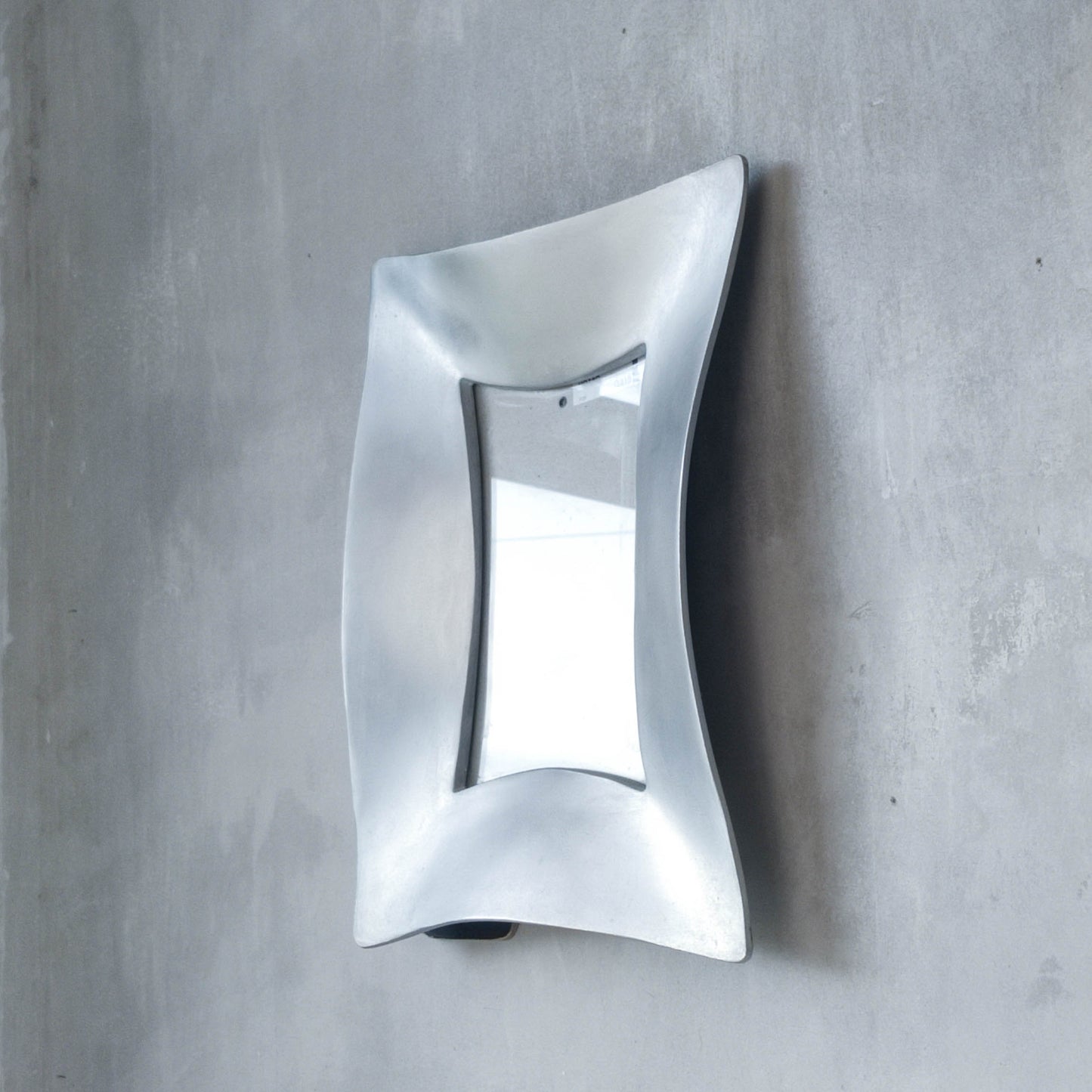 Vintage 1999 Havla Ikea cast metal wavy postmodern style photo picture frame