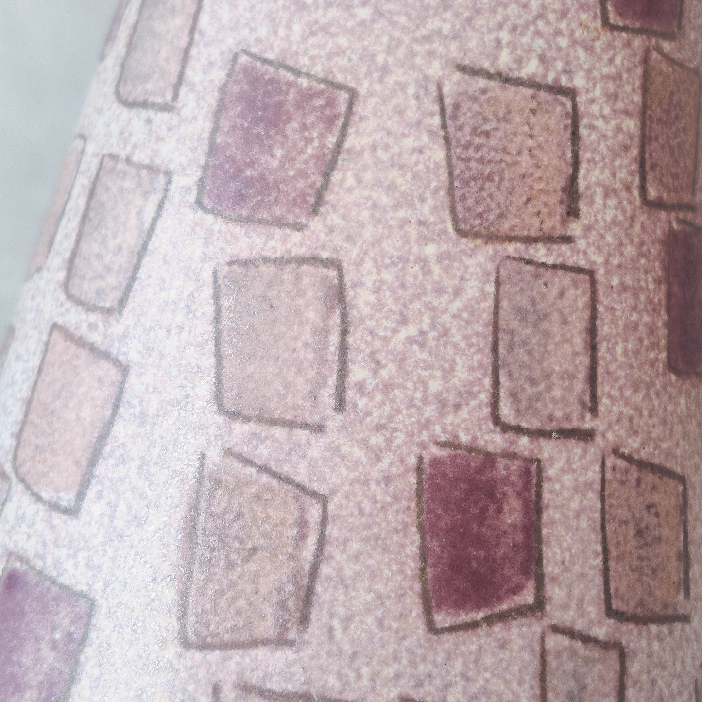 Vintage 1980s painterly studio pottery ceramic sculptural vase jug vessel signed