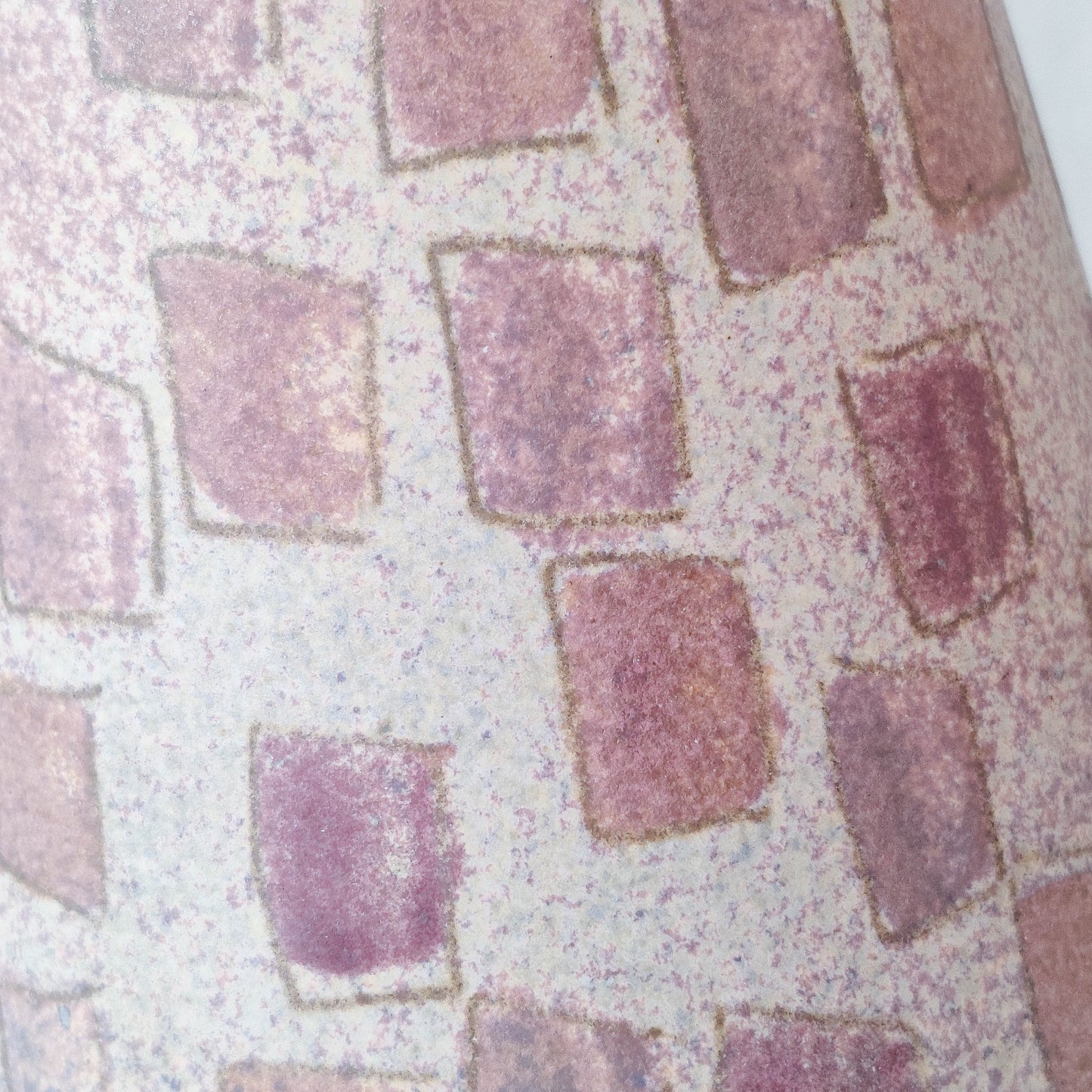 Vintage 1980s painterly studio pottery ceramic sculptural vase jug vessel signed