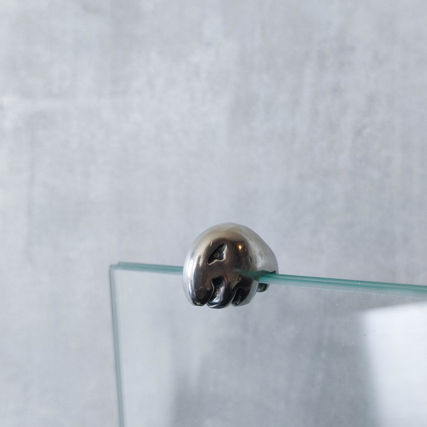 Carrol Boyes Sumo glass cast aluminium whimsical figure photo picture frame