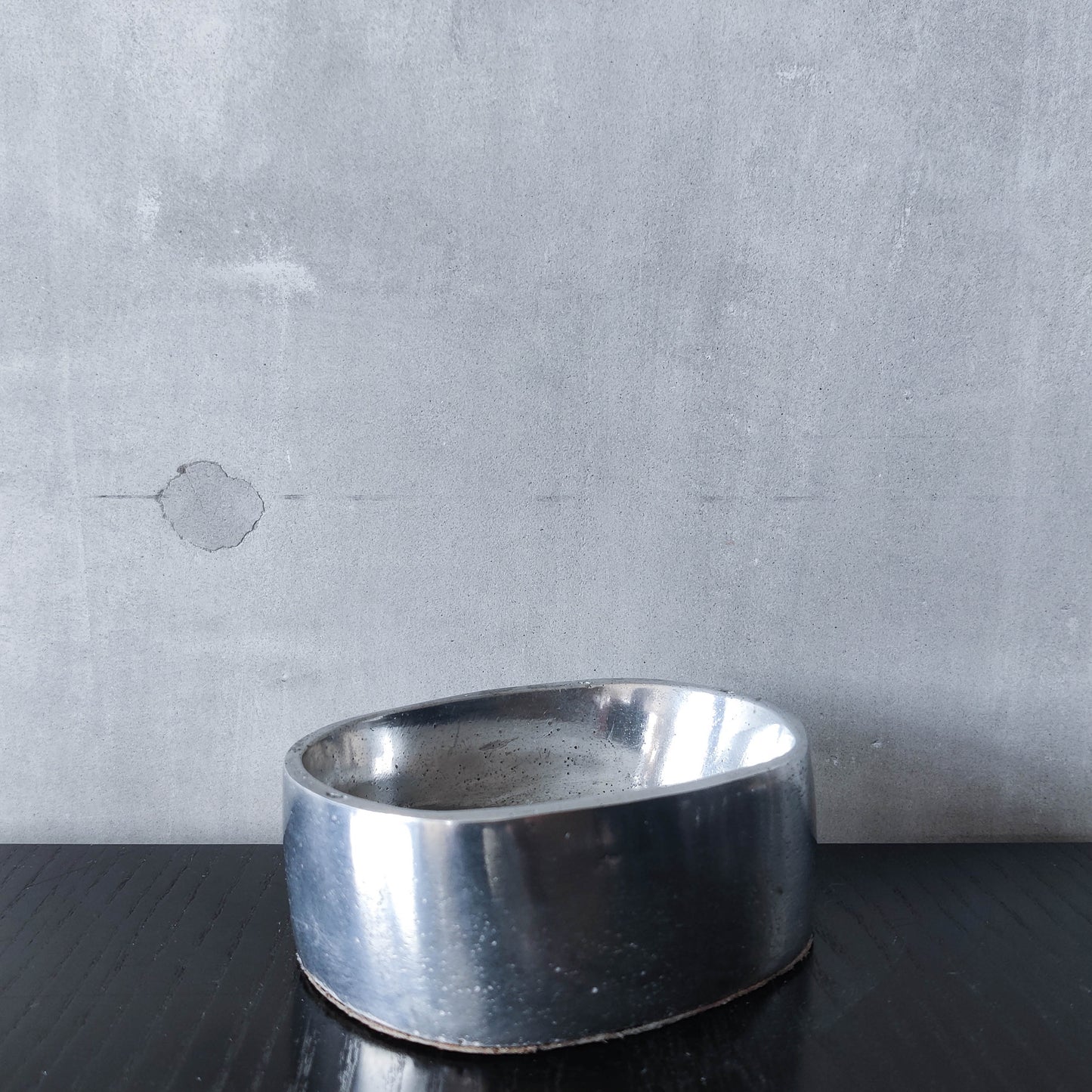 Vintage 1970s Ardisur David Marshall style brutalist cast aluminium ashtray catchall