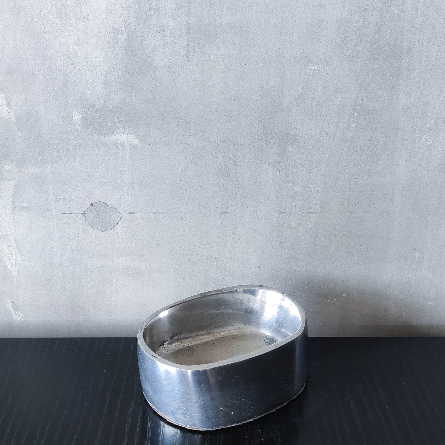 Vintage 1970s Ardisur David Marshall style brutalist cast aluminium ashtray catchall