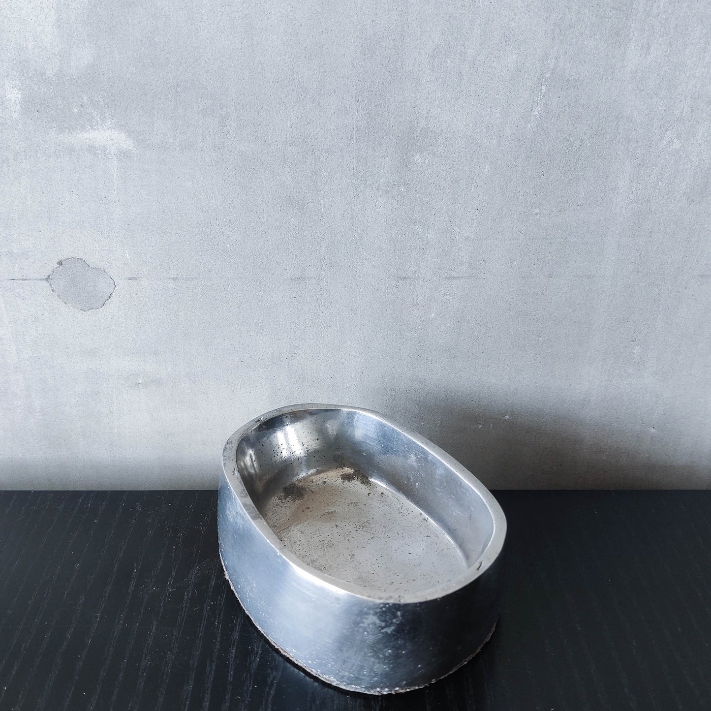 Vintage 1970s Ardisur David Marshall style brutalist cast aluminium ashtray catchall