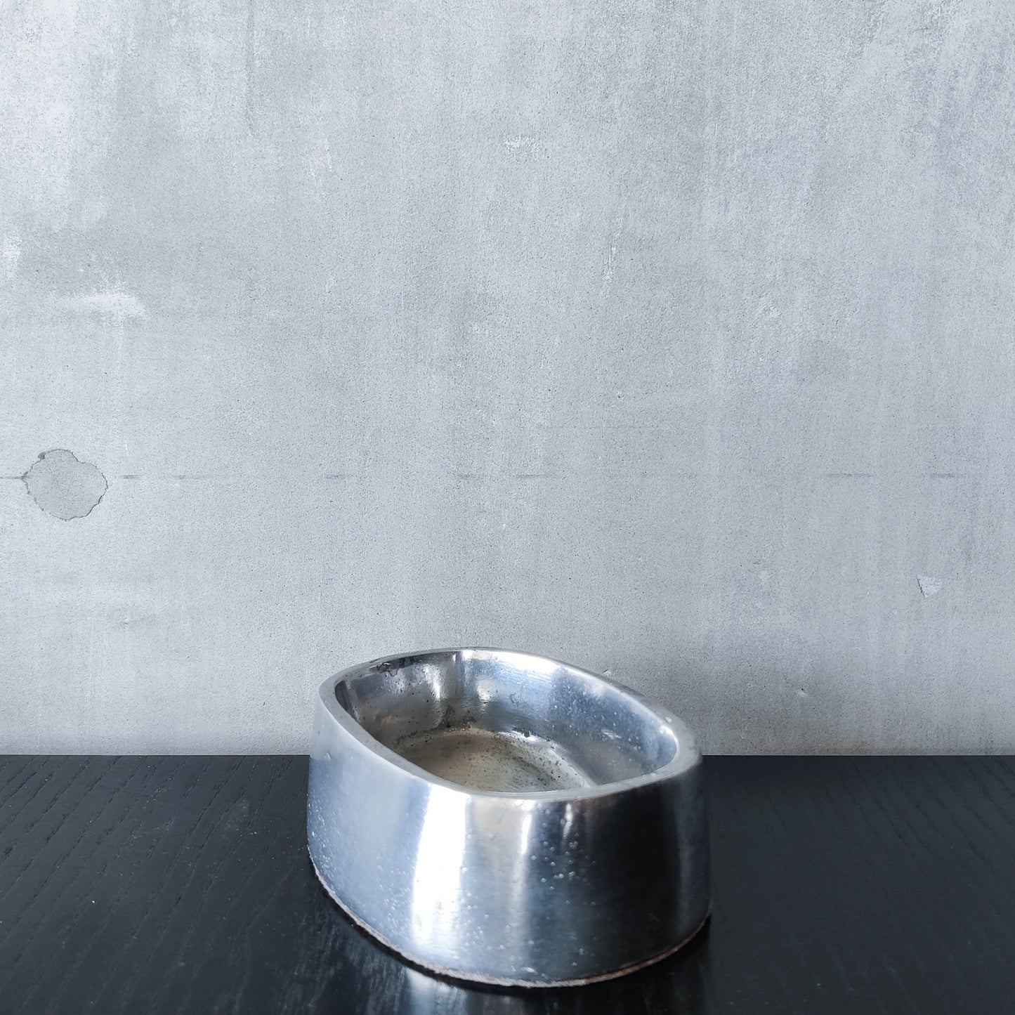 Vintage 1970s Ardisur David Marshall style brutalist cast aluminium ashtray catchall