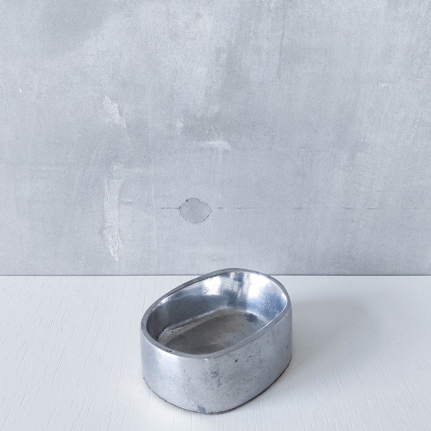 Vintage 1970s Ardisur David Marshall style brutalist cast aluminium ashtray catchall