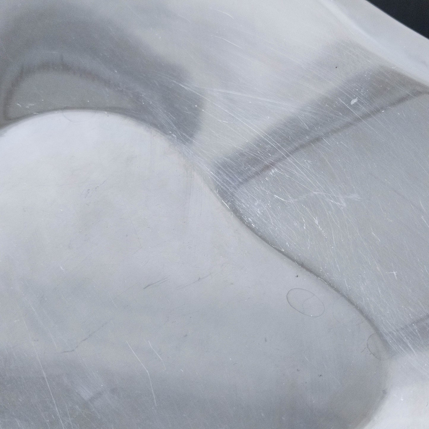 Alvar Aalto for Littala modernist freeform steel bowl sculptural centrepiece