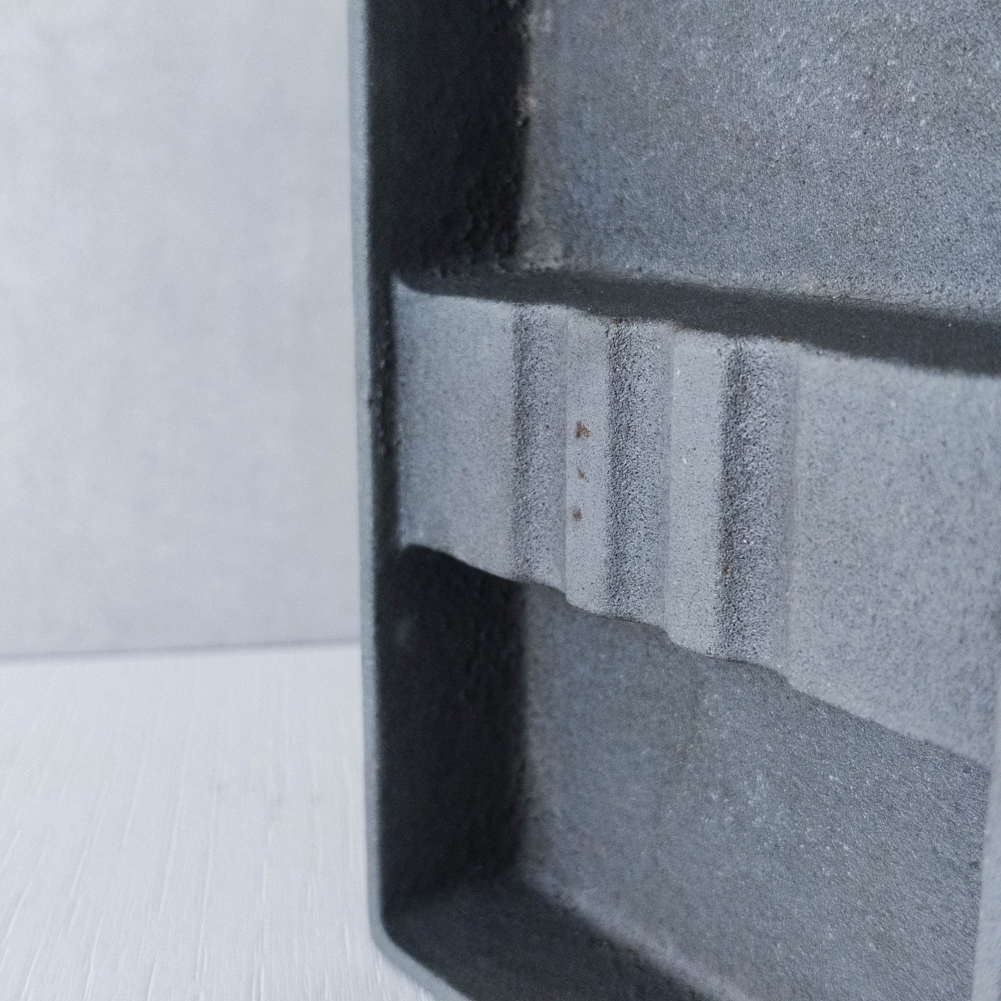 Robert Welch vintage modernist cast iron ashtray warm grey