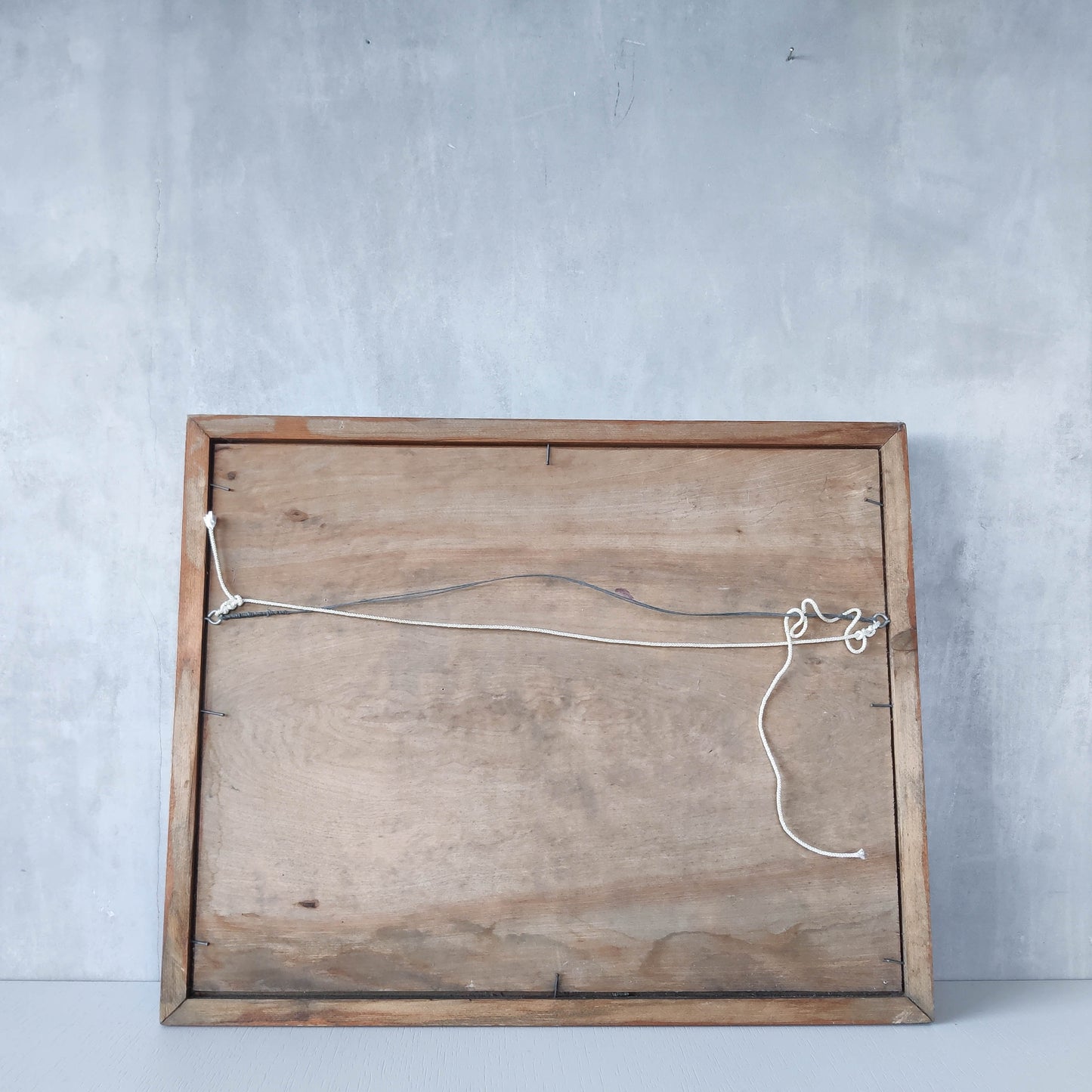 Vintage carved pieced wood wall sculpture relief abstract sun