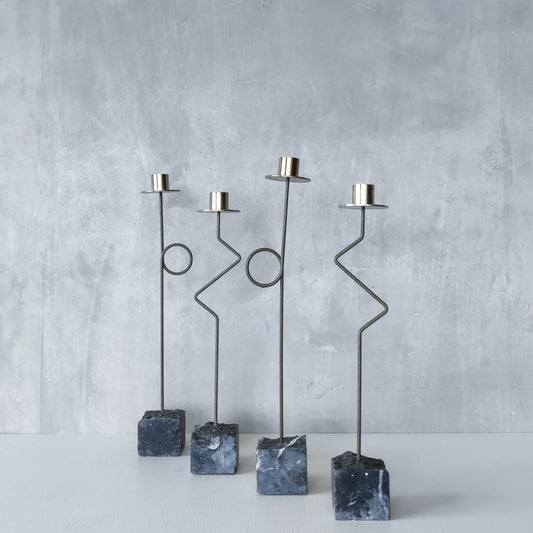 Vintage 1980s 4 x Ikea Krasen Candle Holders by Ehlen Johansson