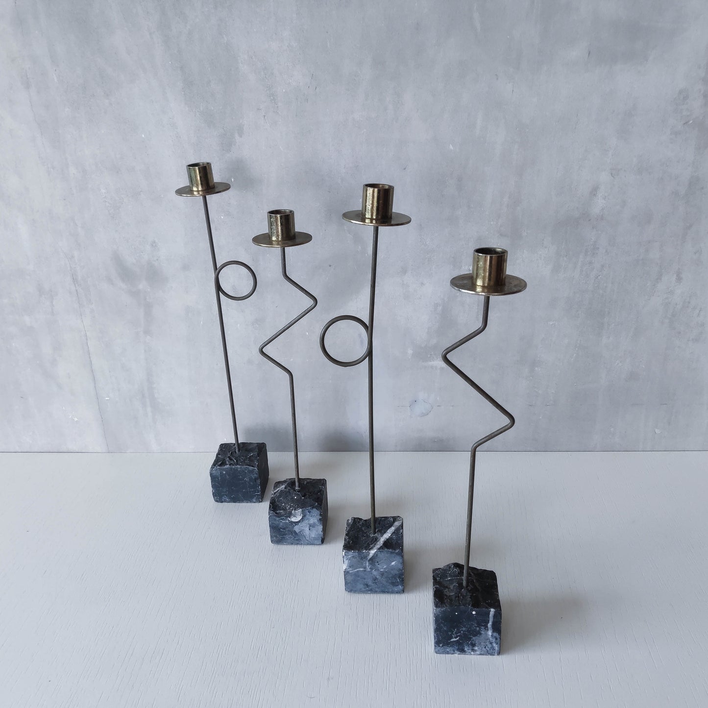 Vintage 1980s 4 x Ikea Krasen Candle Holders by Ehlen Johansson