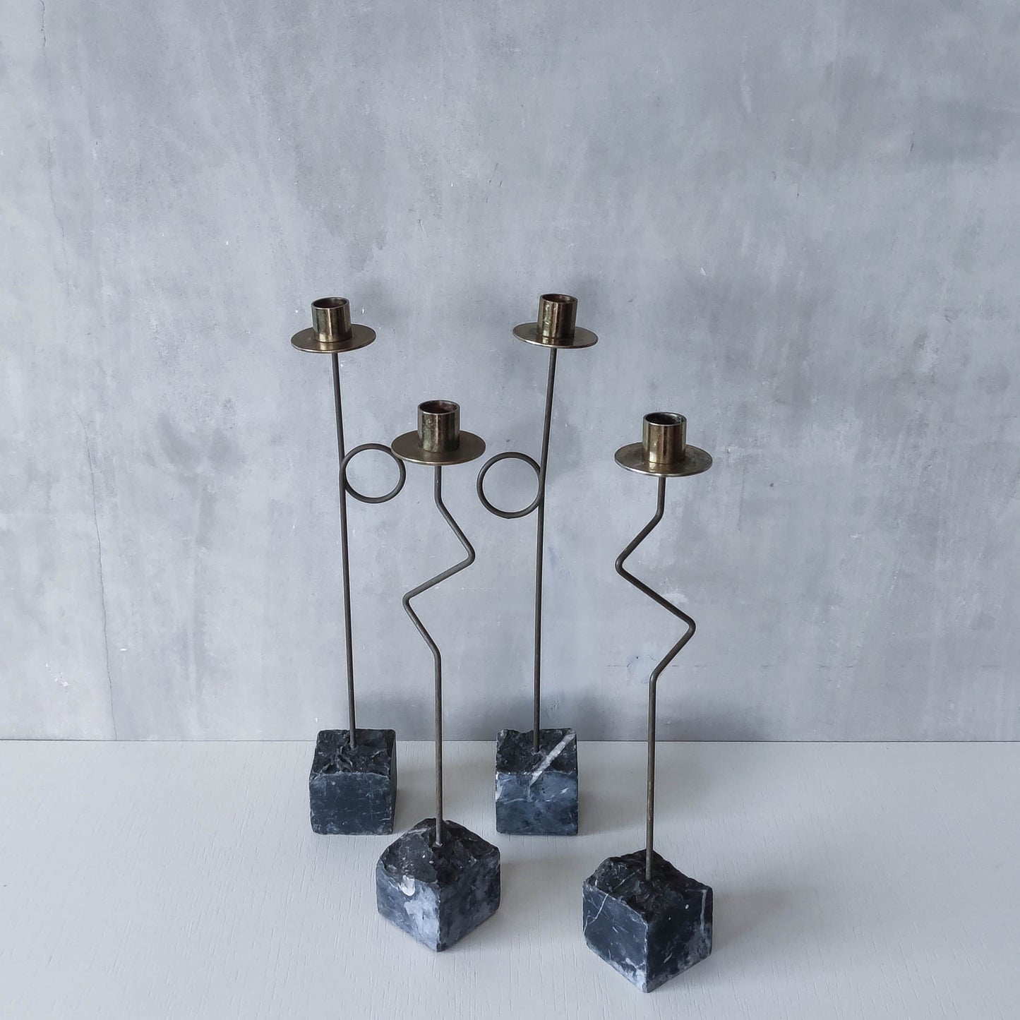 Vintage 1980s 4 x Ikea Krasen Candle Holders by Ehlen Johansson