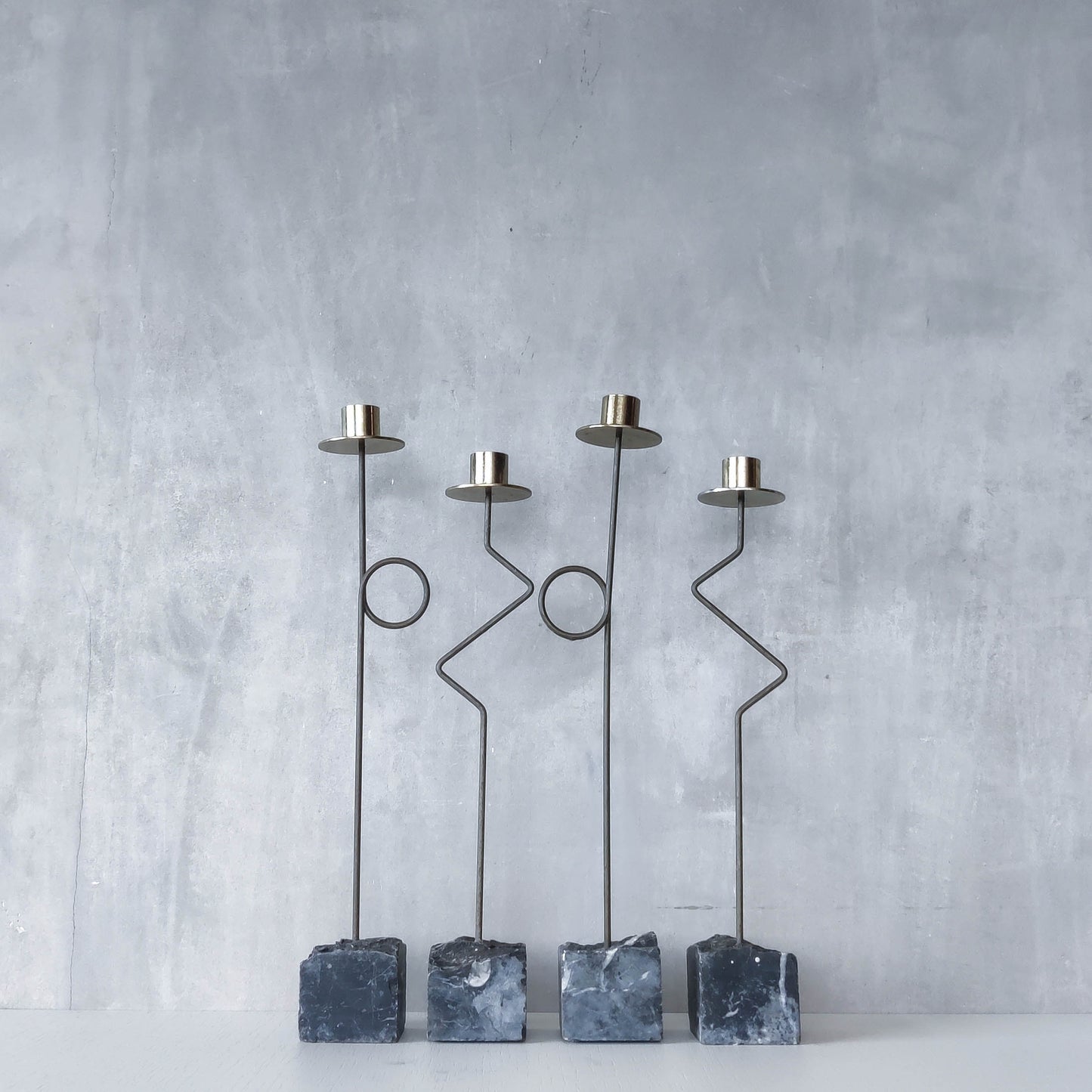 Vintage 1980s 4 x Ikea Krasen Candle Holders by Ehlen Johansson