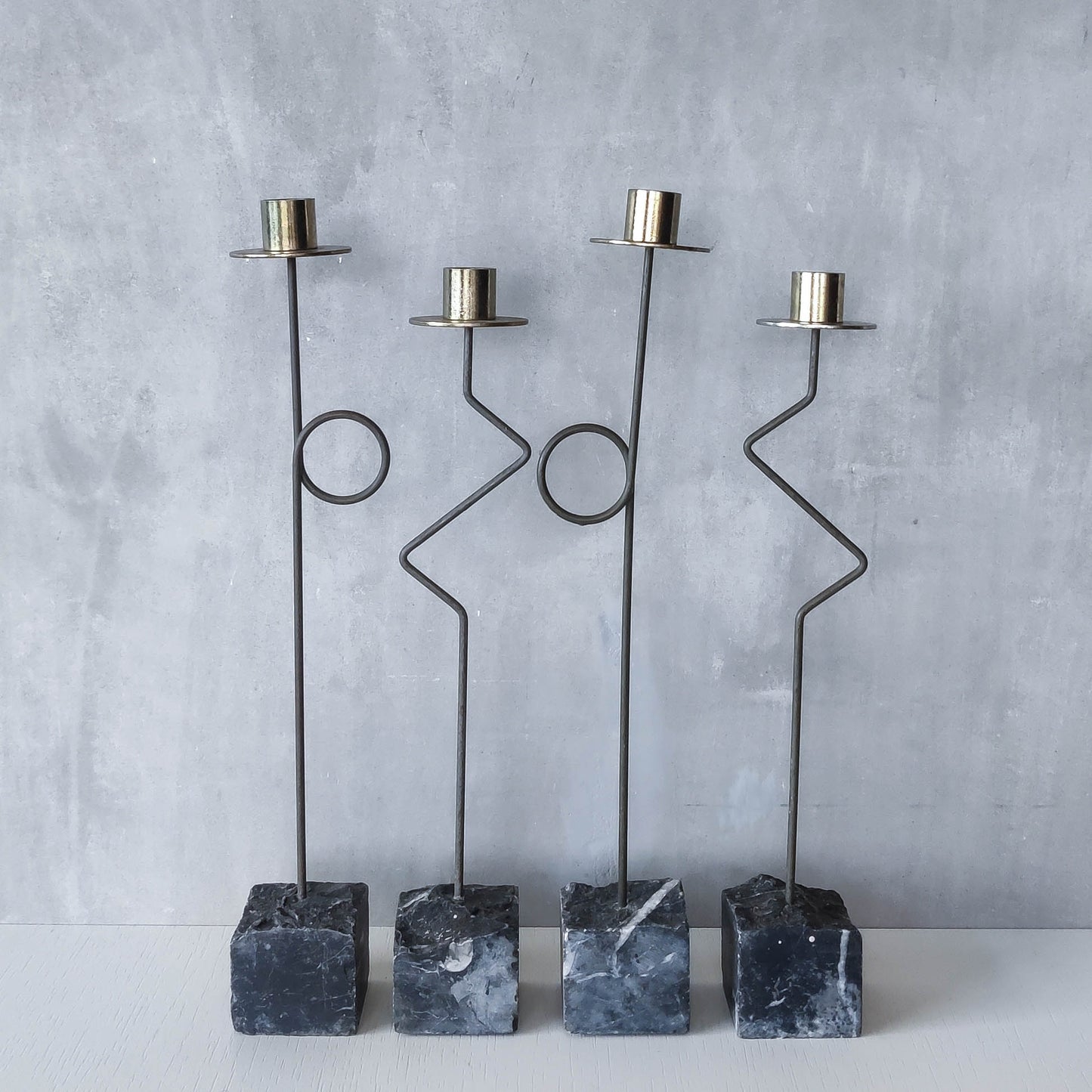 Vintage 1980s 4 x Ikea Krasen Candle Holders by Ehlen Johansson