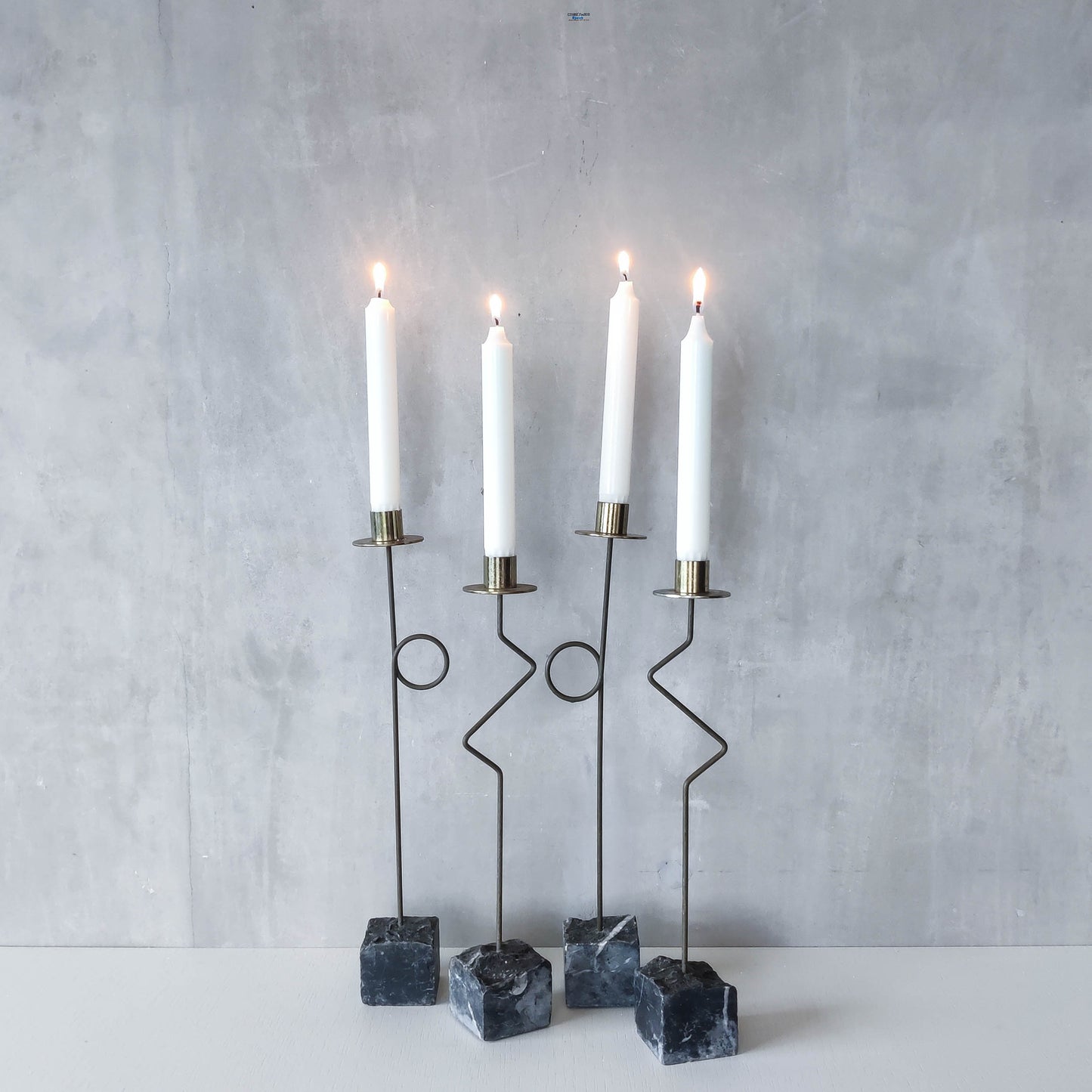 Vintage 1980s 4 x Ikea Krasen Candle Holders by Ehlen Johansson
