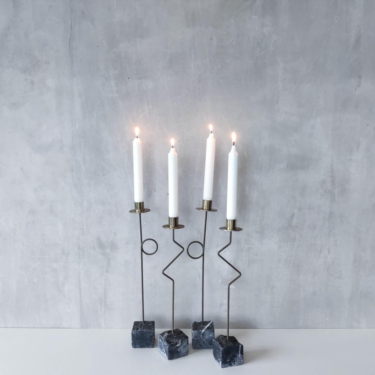 Vintage 1980s 4 x Ikea Krasen Candle Holders by Ehlen Johansson