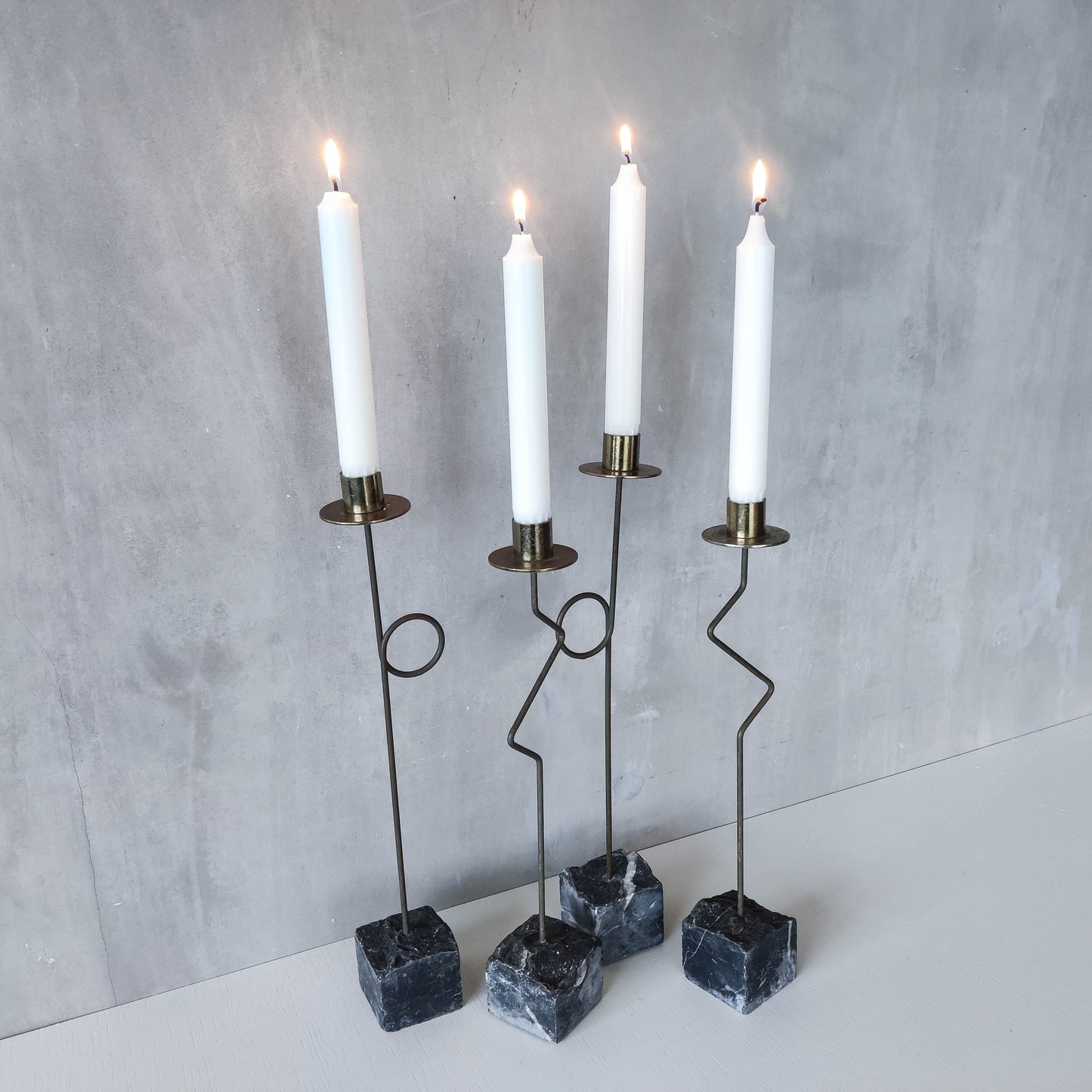 Vintage 1980s 4 x Ikea Krasen Candle Holders by Ehlen Johansson
