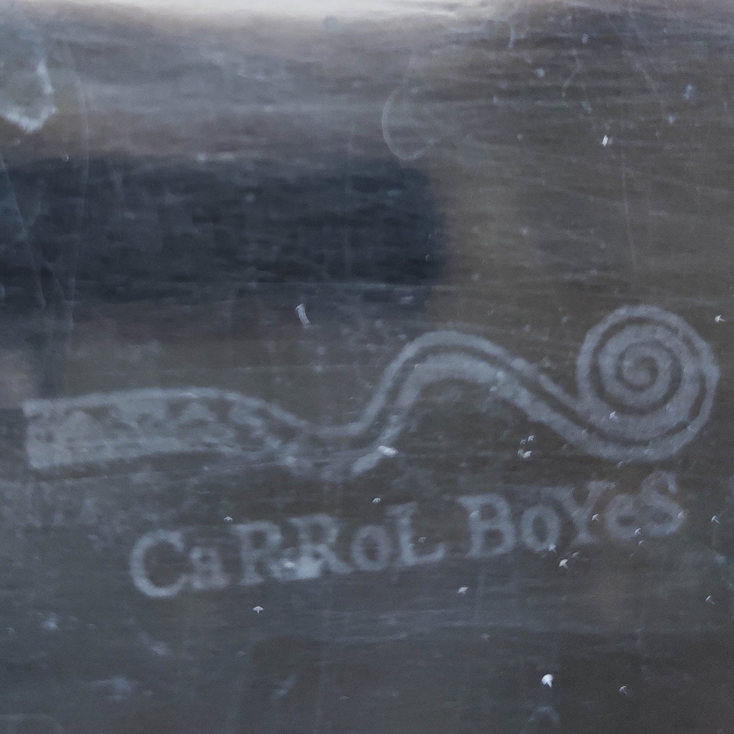 Carrol Boyes 1990s sculptural cast aluminium rectangular fruit bowl with figural feet