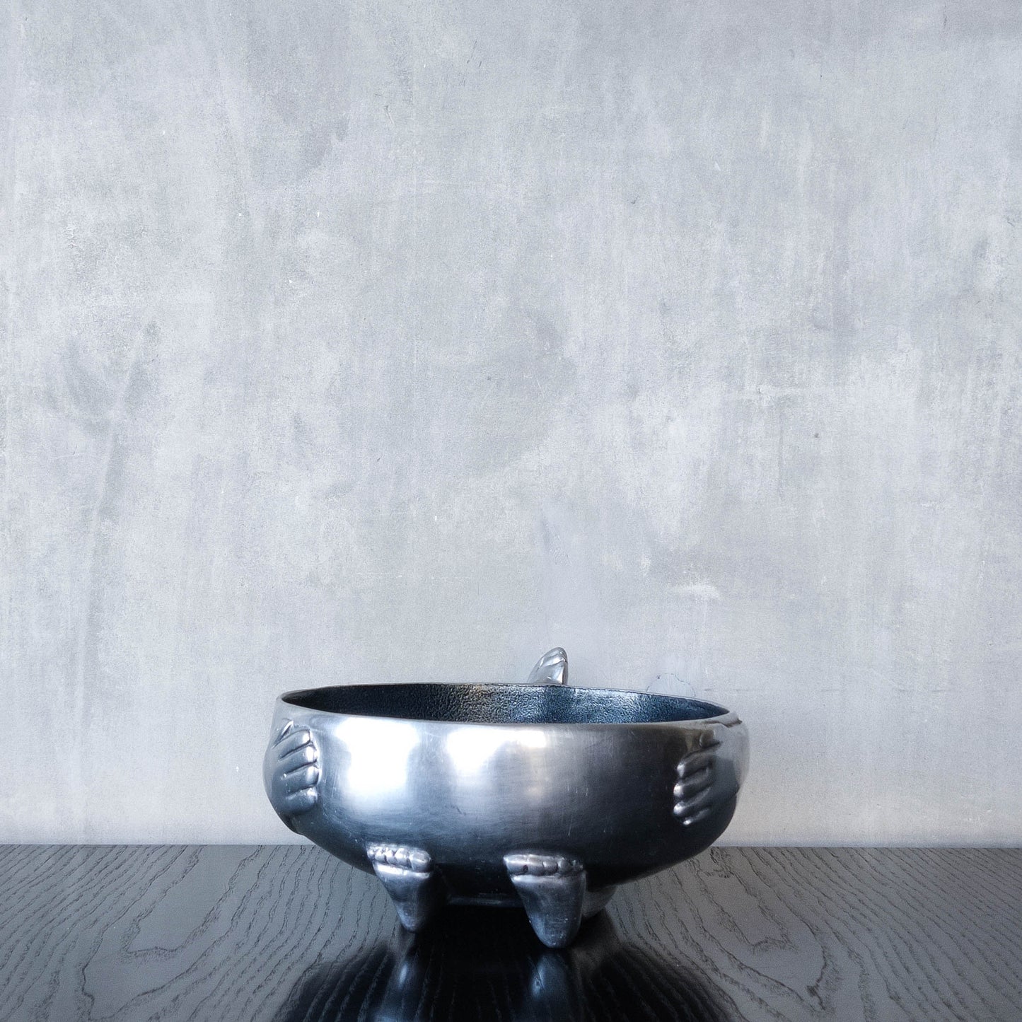 Carrol Boyes vintage cast aluminium sculptural figural bowl