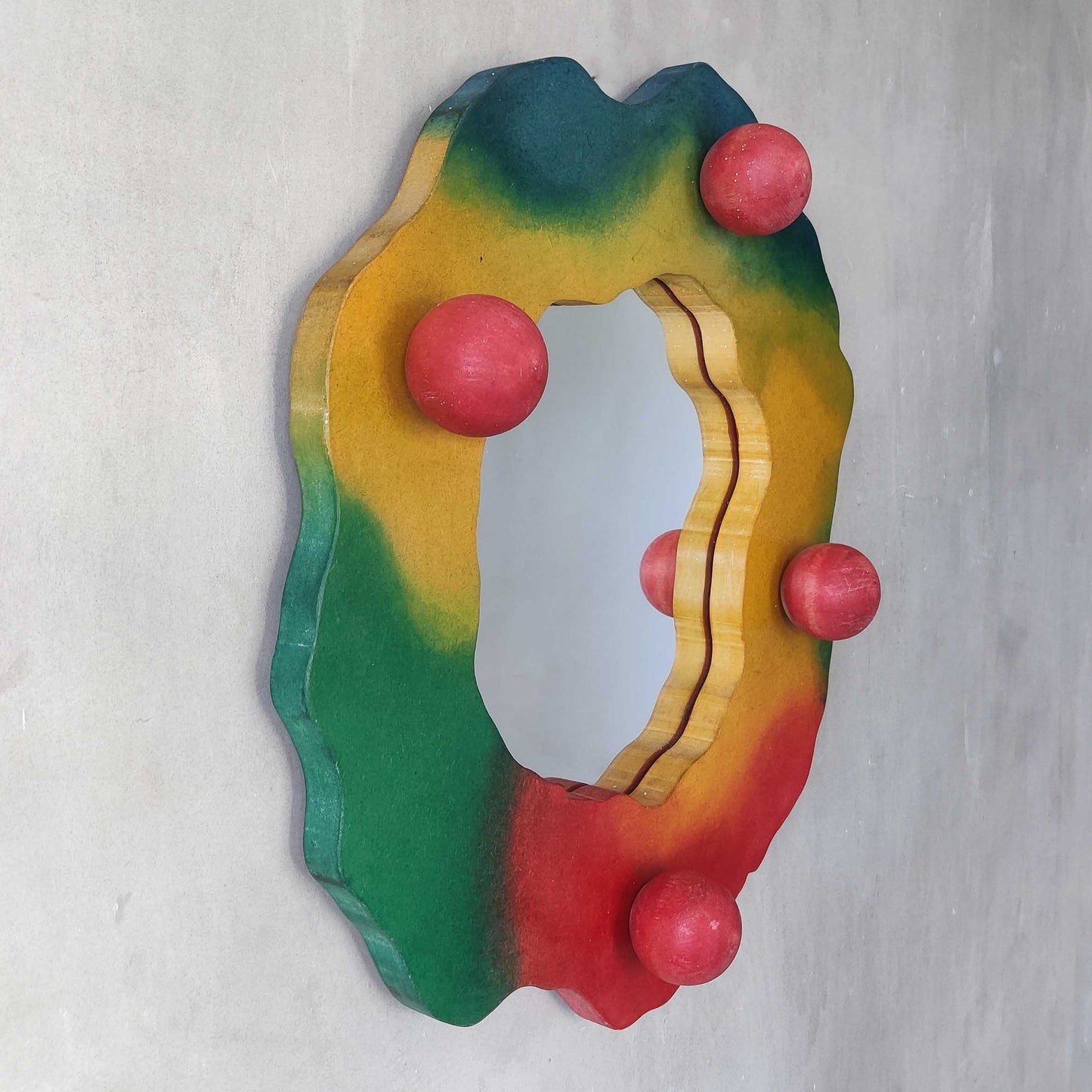 Painted mirror