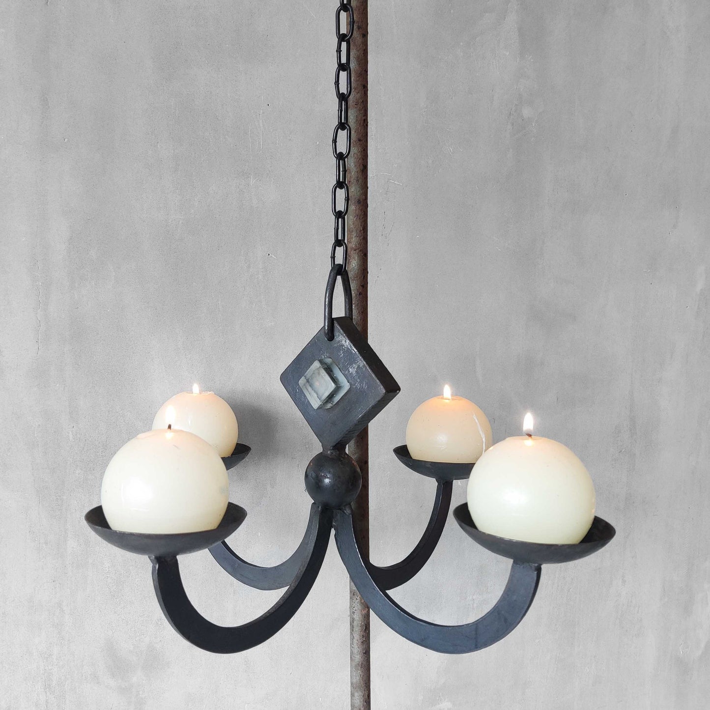 Hanging candelabra