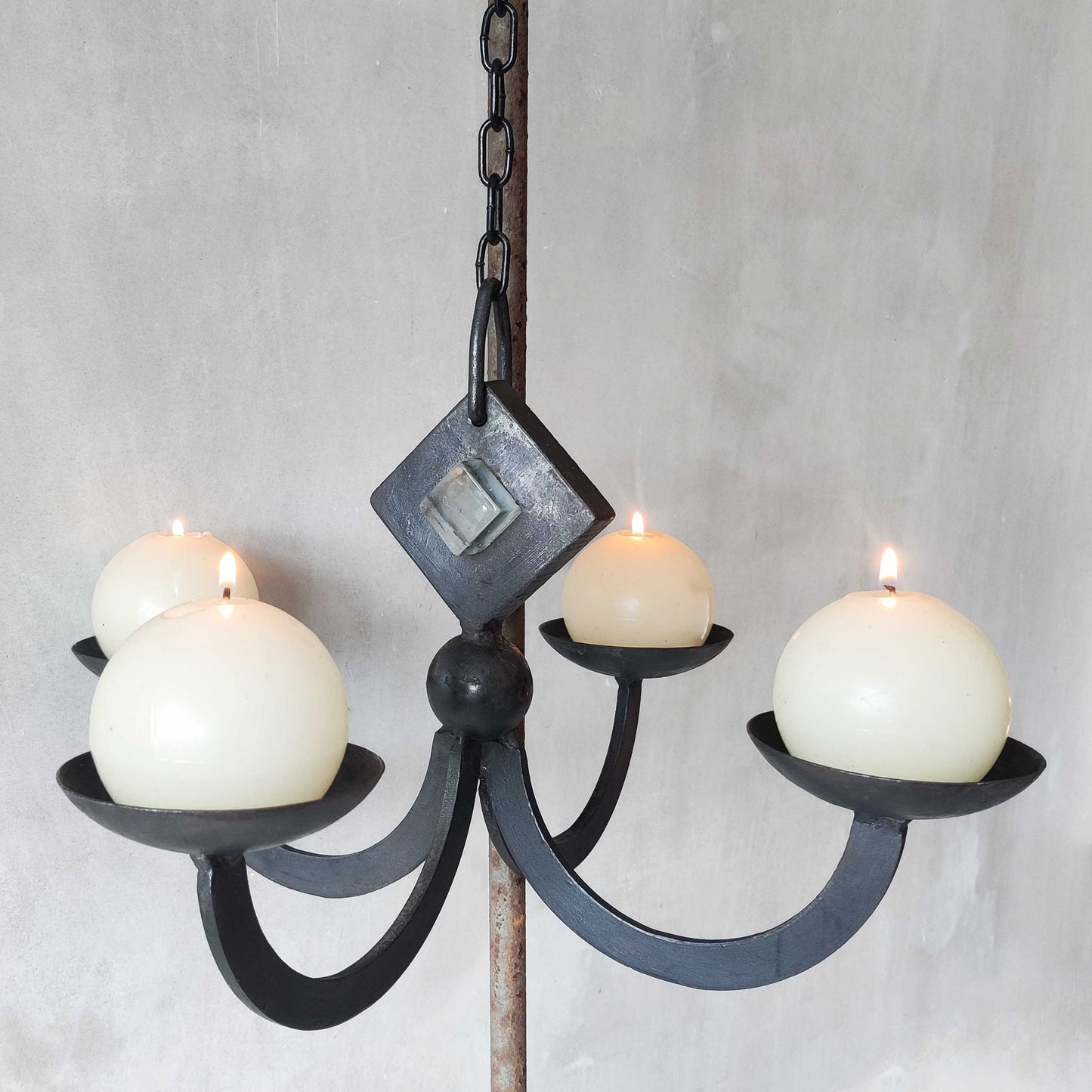 Hanging candelabra