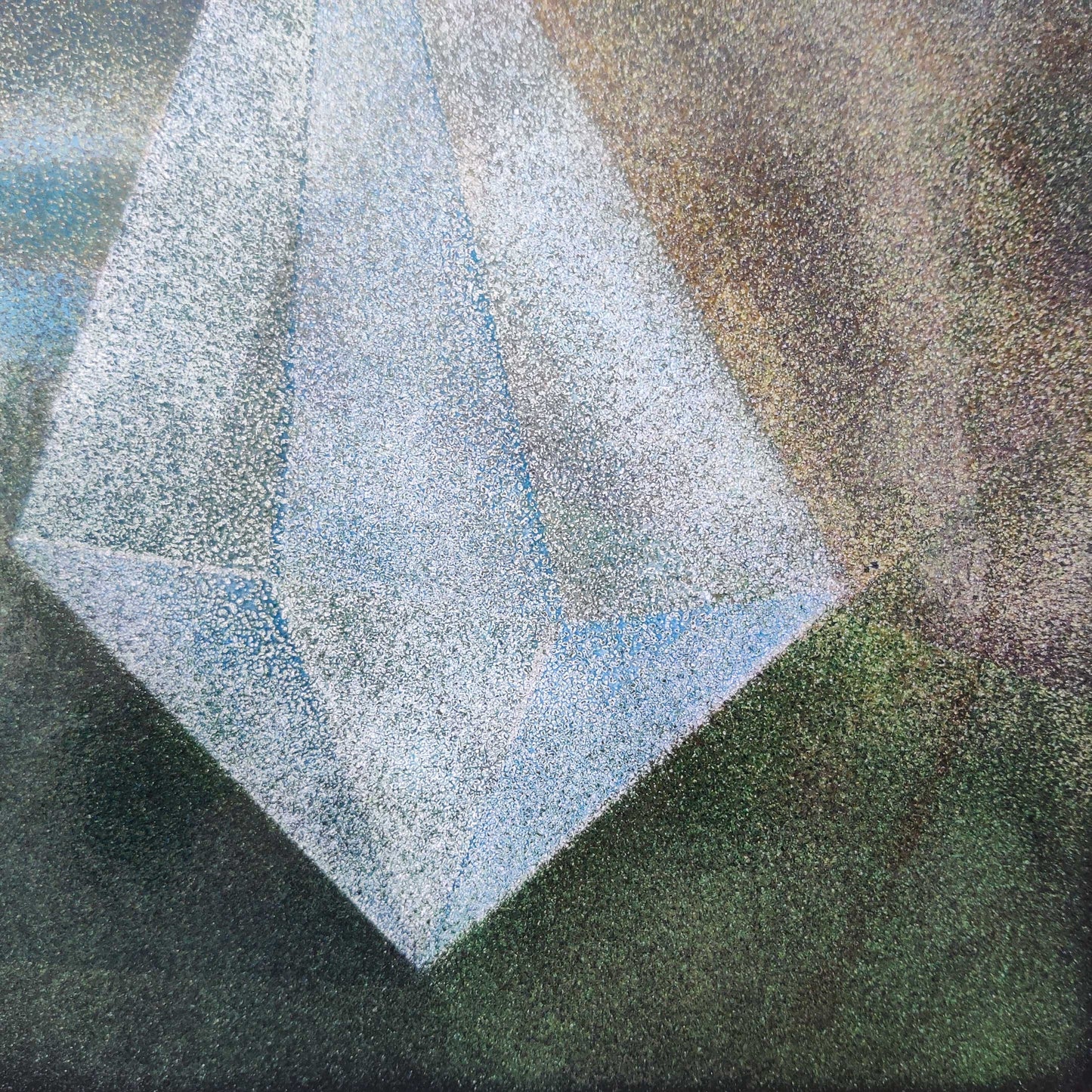 A 1970s abstract studio wall panel in vitreous enamel on steel by Vera Ronnen