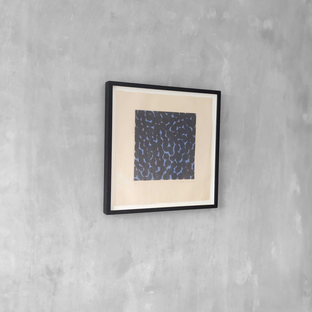 A 1985 framed etching by Yuko Shiraishi (b 1956)