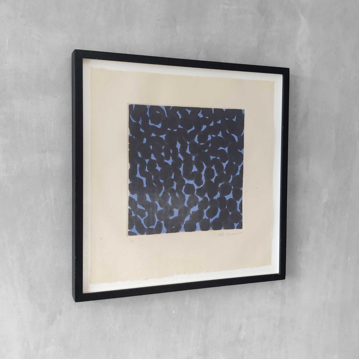 A 1985 framed etching by Yuko Shiraishi (b 1956)
